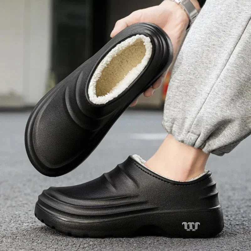 Platform Waterproof Wedge Orthopedic Slippers for Men – view 4