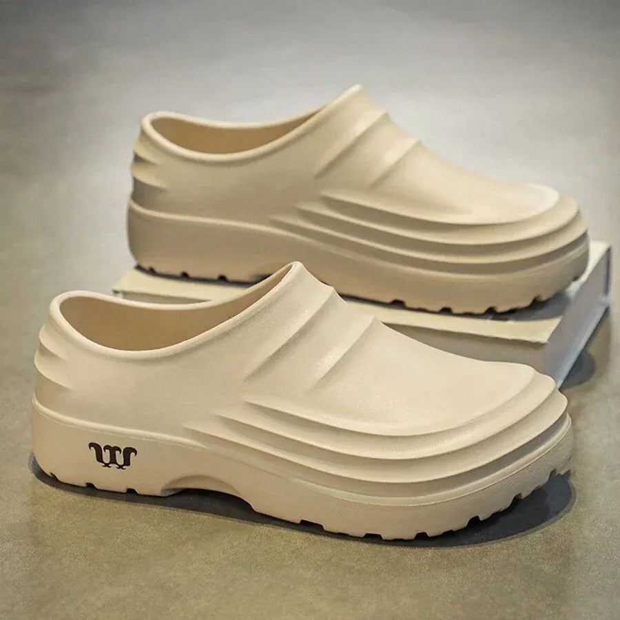 Platform White Orthopedic Slippers for Women – view 4