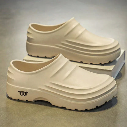 Platform White Orthopedic Slippers for Women – view 4
