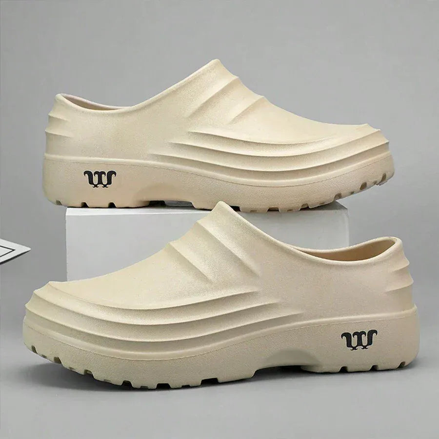 Platform White Orthopedic Slippers for Women – view 3