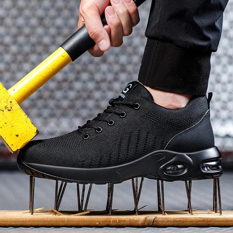 Air Cushion Comfortable Steel Toe Shoes for Work – view 2