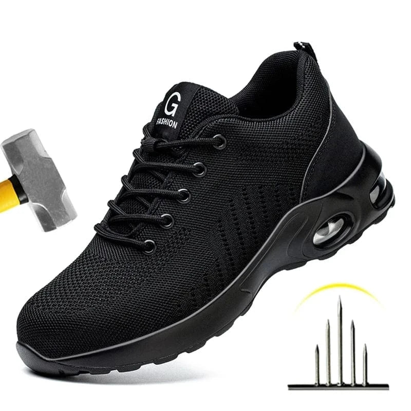 Air Cushion Comfortable Steel Toe Shoes for Work