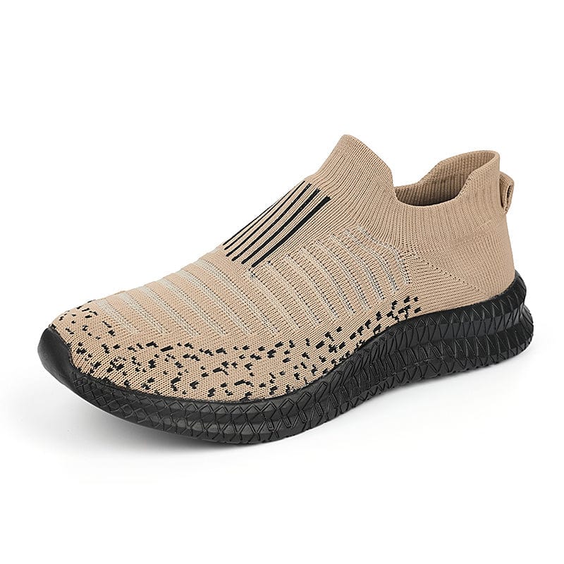 Breathable Mesh Brown Orthopedic Shoes for Men