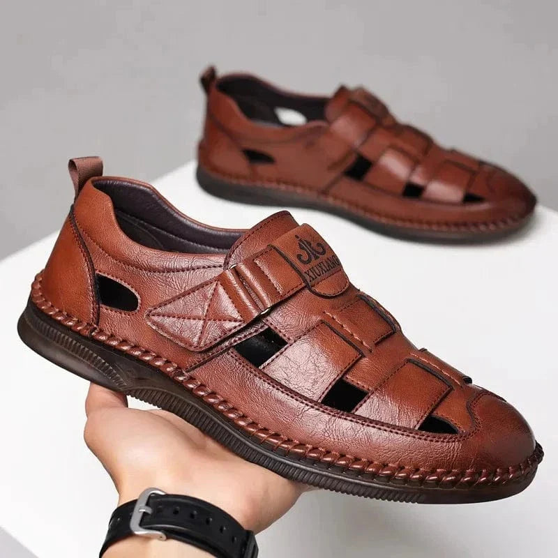 Chaussure Orthopédique Ouverte D’Été Pour Homme