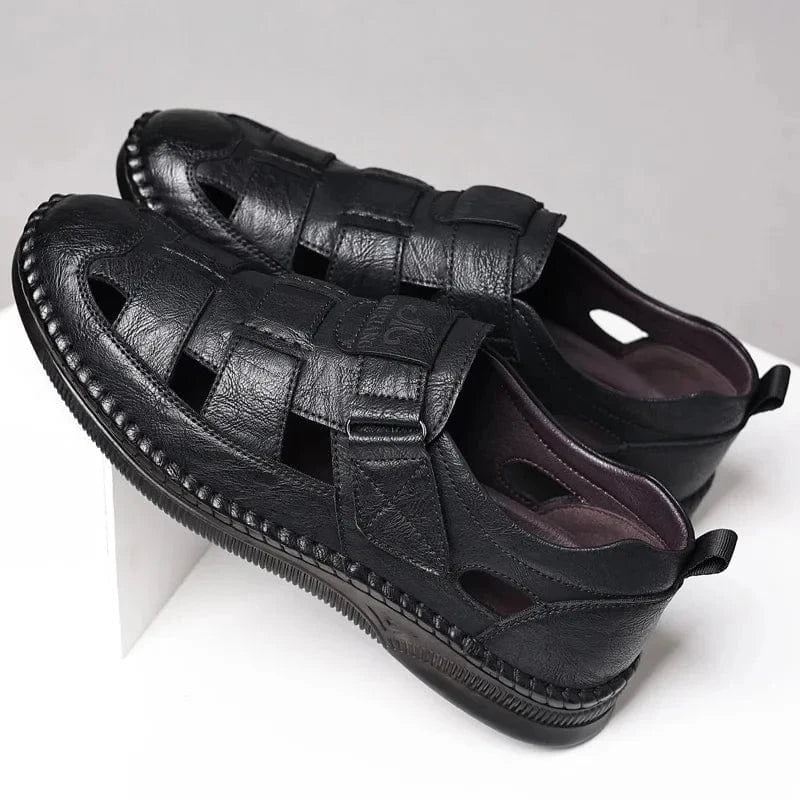 Chaussure Orthopédique Ouverte D’Été Pour Homme