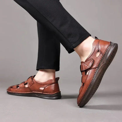 Chaussure Orthopédique Ouverte D’Été Pour Homme
