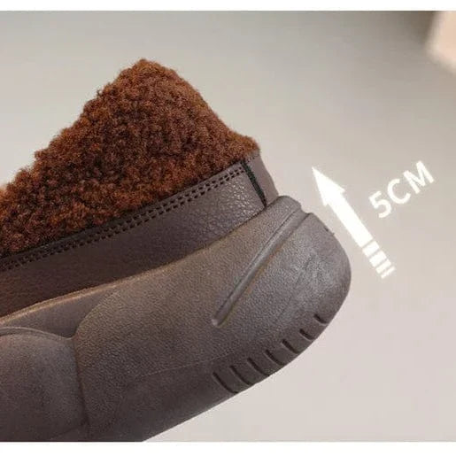 Fur-Lined Slip-On Orthopedic Winter Shoes for Women – view 3