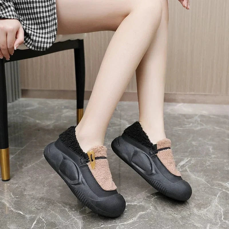 Fur-Lined Slip-On Orthopedic Winter Shoes for Women – view 5