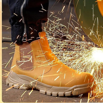 Waterproof High-Top Arch Support Steel Toe Shoes – view 3
