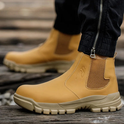 Waterproof High-Top Arch Support Steel Toe Shoes – view 12