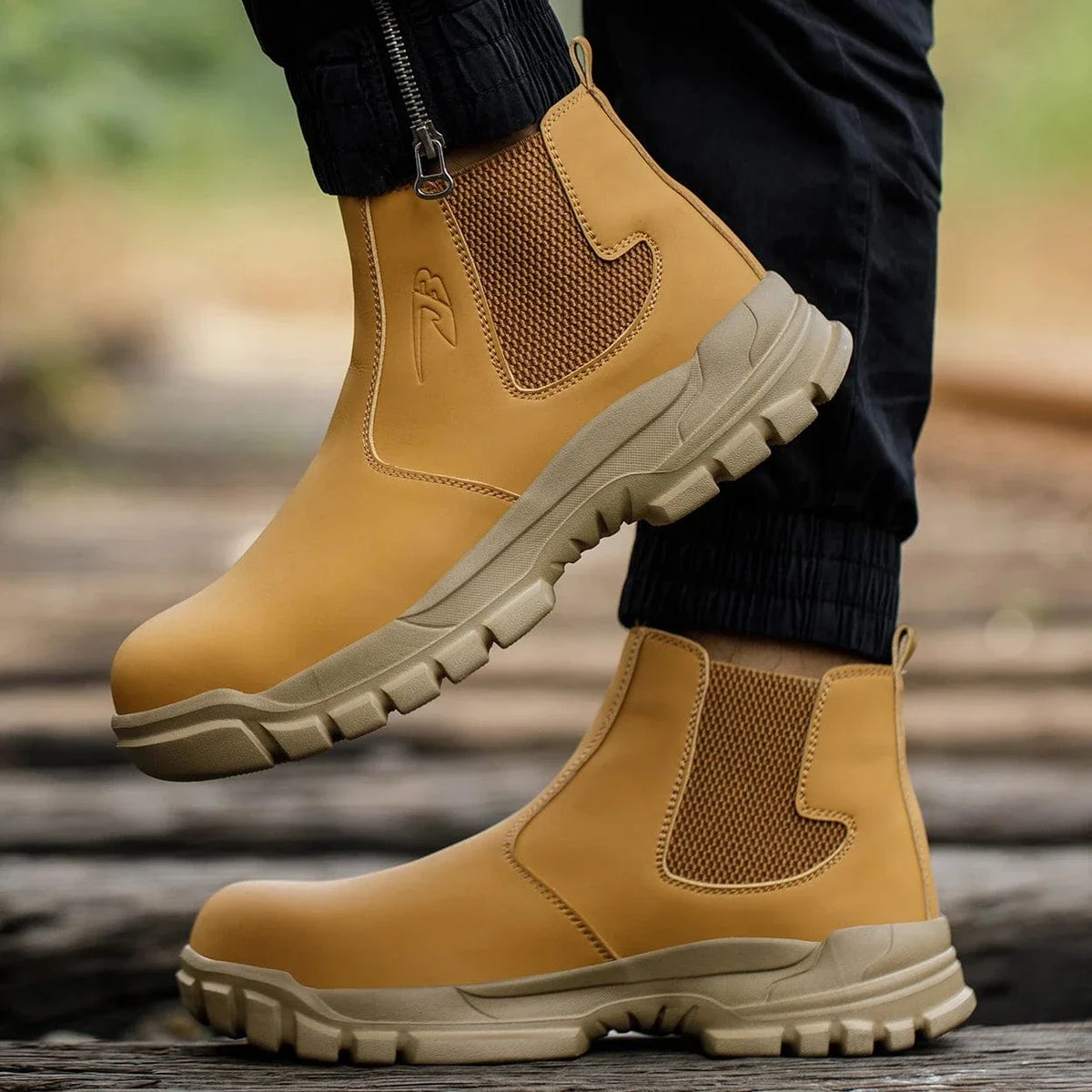 Waterproof High-Top Arch Support Steel Toe Shoes – view 11