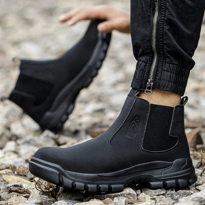 Waterproof High-Top Arch Support Steel Toe Shoes – view 16