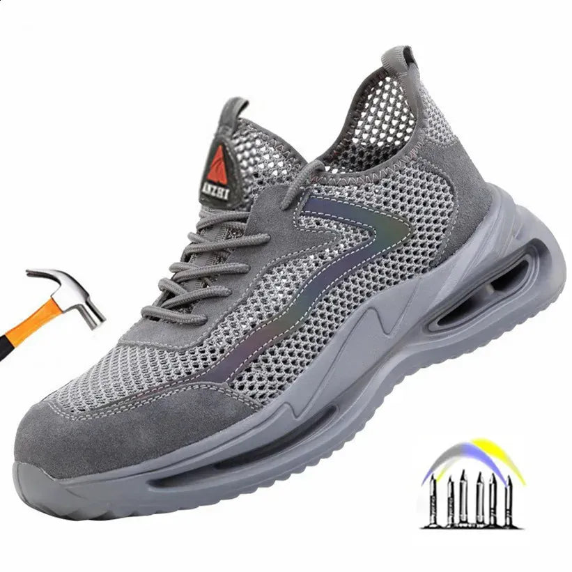 Lightweight Breathable Comfortable Safety Shoes