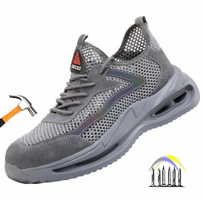 Lightweight Breathable Comfortable Safety Shoes