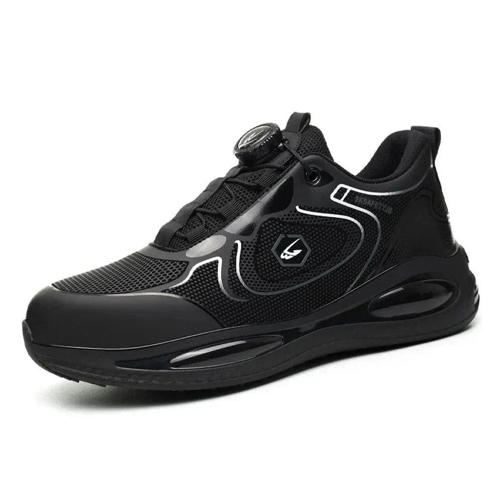 Dial Closure Steel Toe Shoes with Arch Support