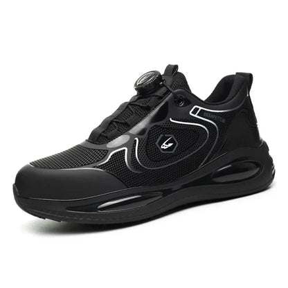 Dial Closure Steel Toe Shoes with Arch Support