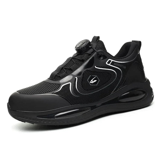 Dial Closure Steel Toe Shoes with Arch Support