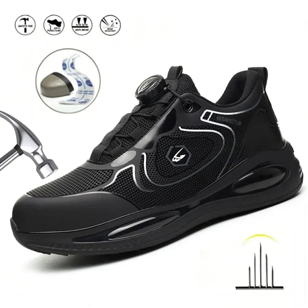 Dial Closure Steel Toe Shoes with Arch Support – view 2