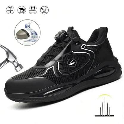 Dial Closure Steel Toe Shoes with Arch Support – view 2
