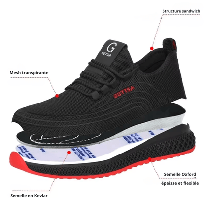 Sneaker Style Lightweight Orthopedic Safety Shoes – view 4