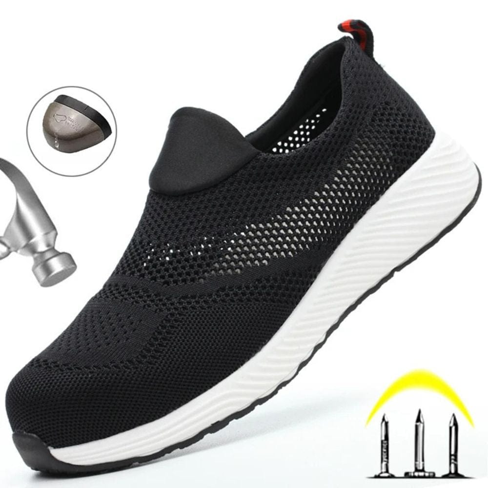 Breathable Non-Slip Orthopedic Steel Toe Shoes – view 4
