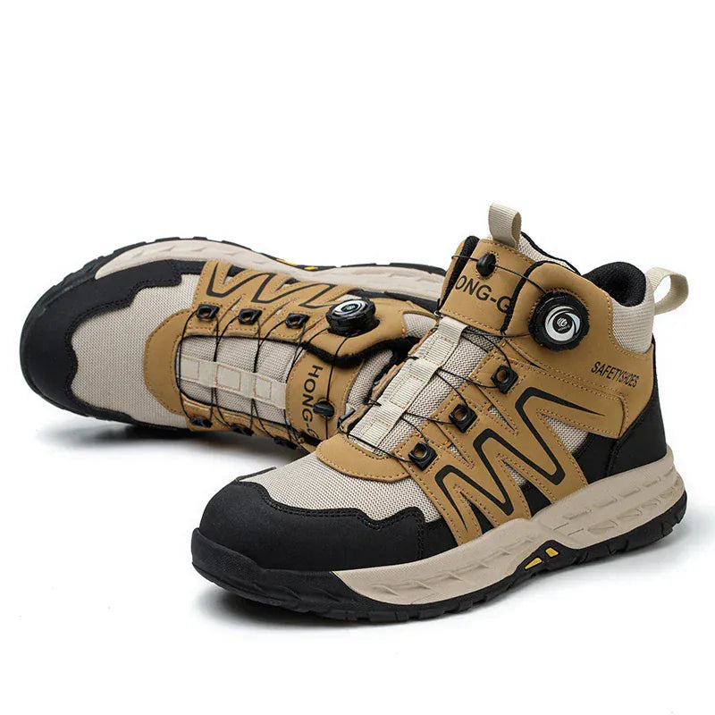 Shock-Absorbing Breathable Orthopedic Shoes for Men