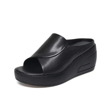 Wedge Heel Breathable Summer Orthopedic Slides for Women