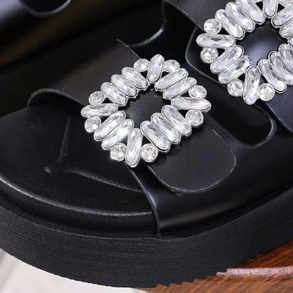 Silver Buckle Arch Support Sandals for Women – view 7
