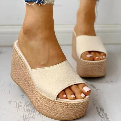 EVA Wedge Platform Orthopedic Slides for Women – view 2