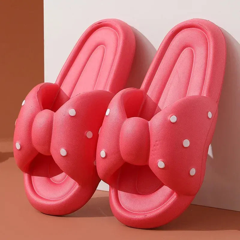 Waterproof Non Slip Orthopedic Slides for Women with Bow – view 11