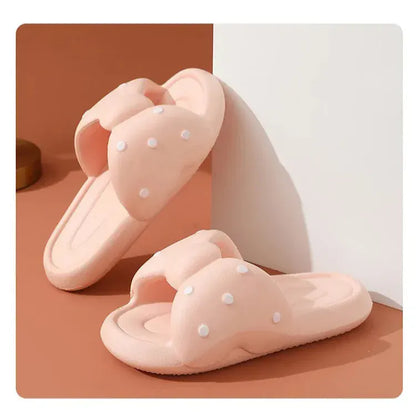 Waterproof Non Slip Orthopedic Slides for Women with Bow – view 2