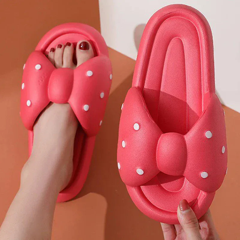 Waterproof Non Slip Orthopedic Slides for Women with Bow – view 12