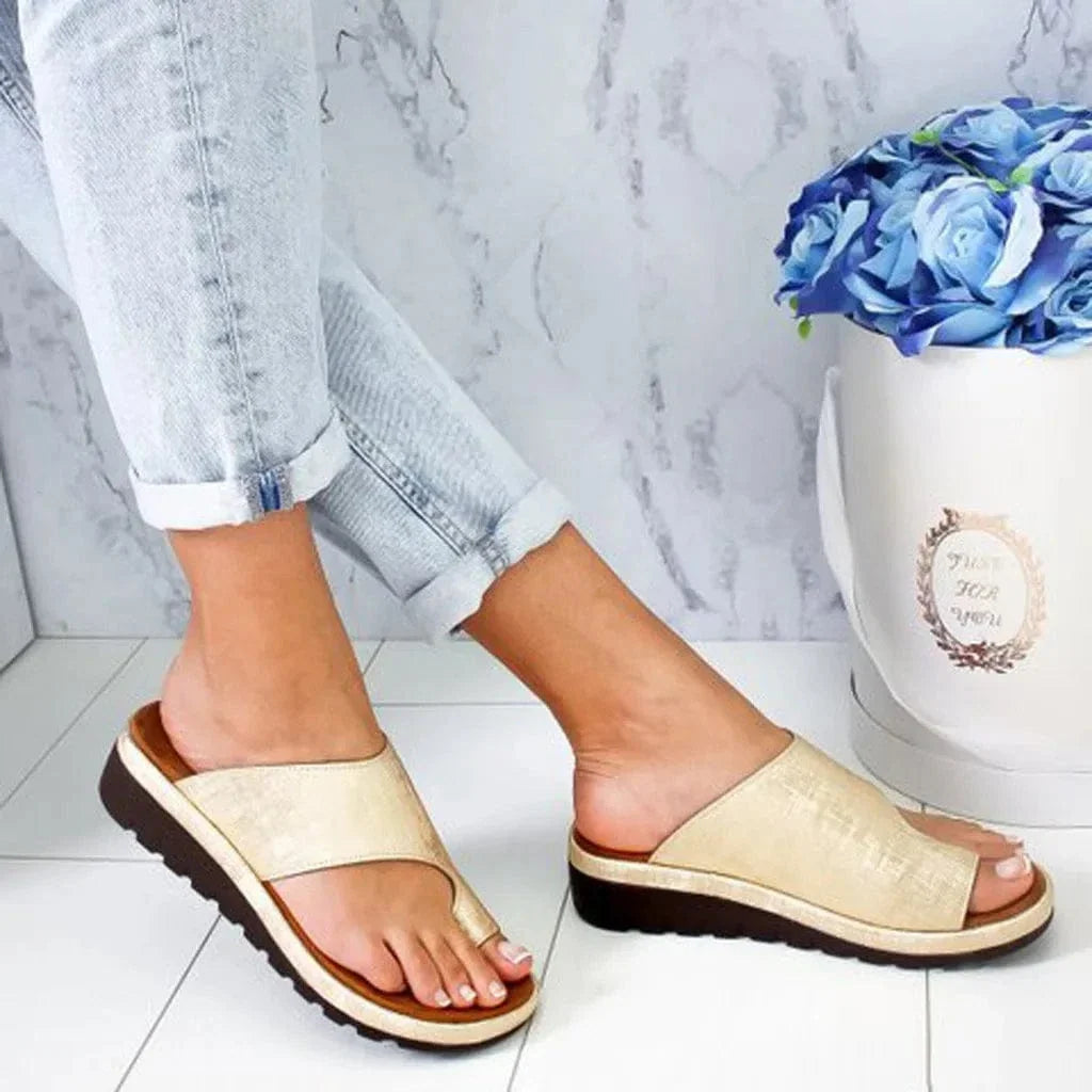 Casual Non Slip Wedge Orthopedic Slides for Women – view 4