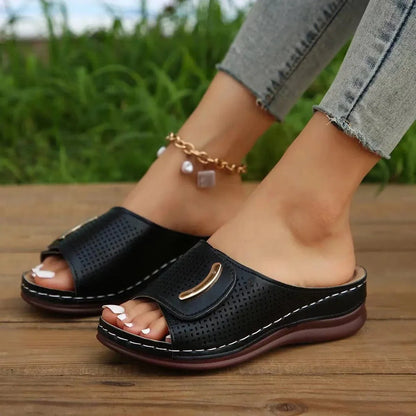 Elegant Non Slip Breathable Orthopedic Slides for Women – view 6