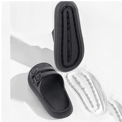 Double Buckle Waterproof Orthopedic Slides for Women – view 5