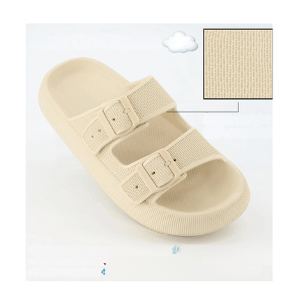 Double Buckle Waterproof Orthopedic Slides for Women – view 7