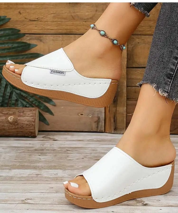 High Platform Casual Orthopedic Slides for Women – view 4
