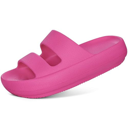Pink Non Slip Summer Orthopedic Slides for Women