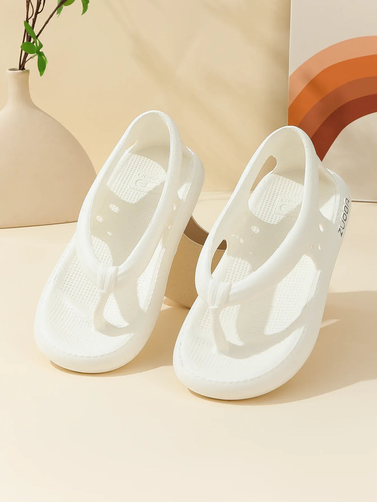 Flexible Minimal Trendy Orthopedic Slides for Women – view 9
