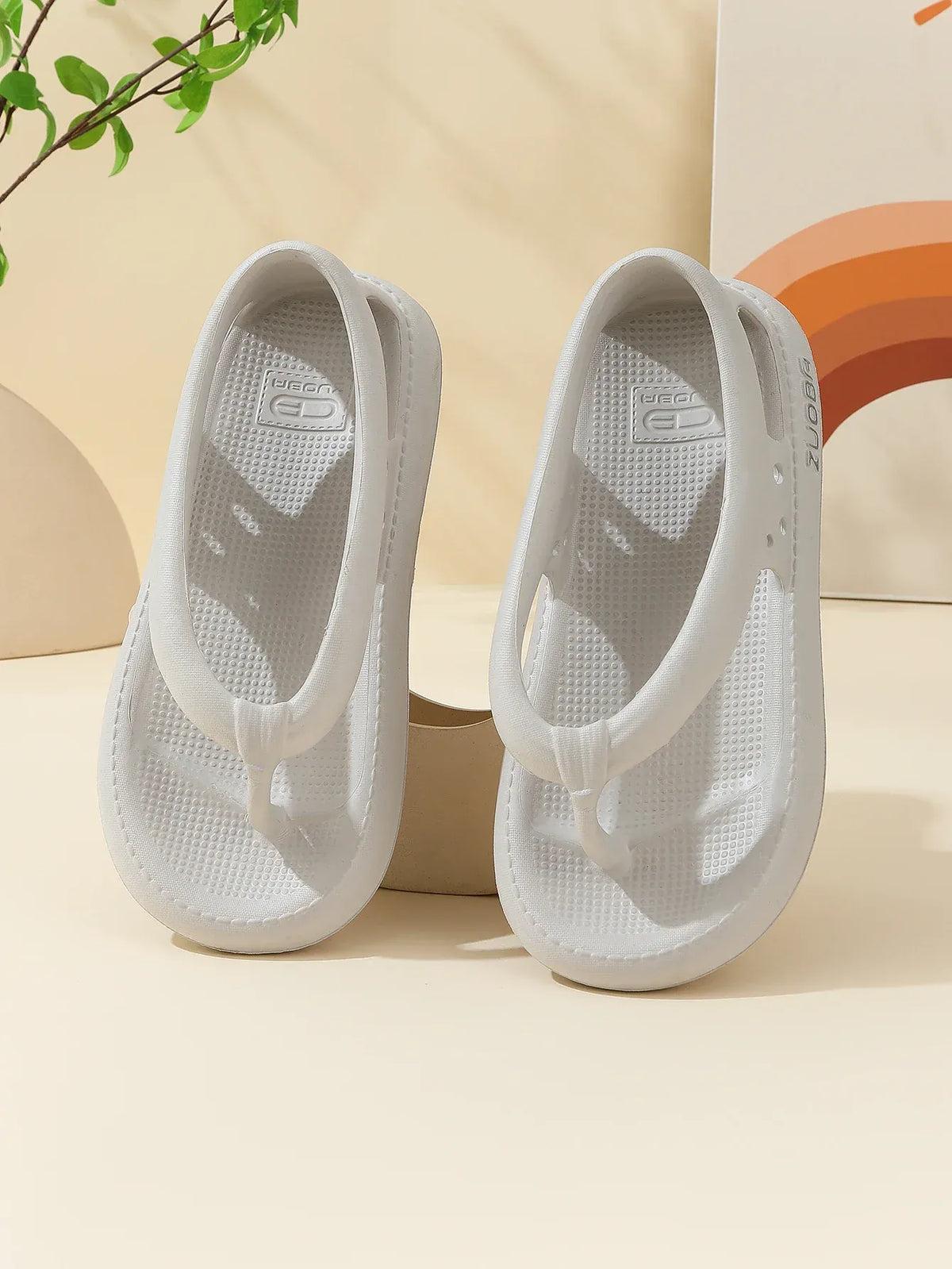 Flexible Minimal Trendy Orthopedic Slides for Women – view 6
