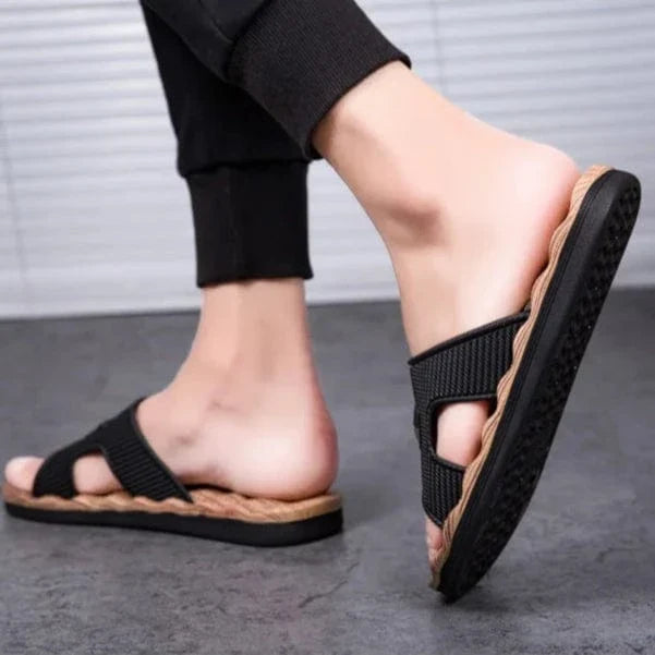 Lightweight Wave Sole Arch Support Slides for Men – view 4