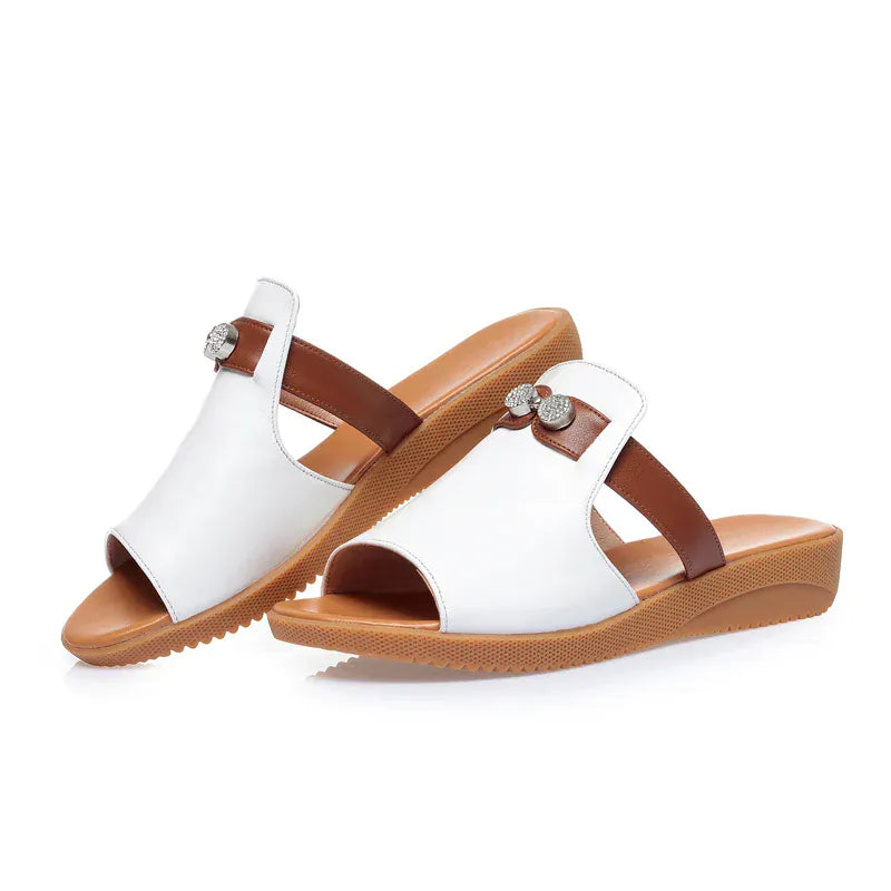 Iridescent Platform Arch Support Slides for Women – view 3