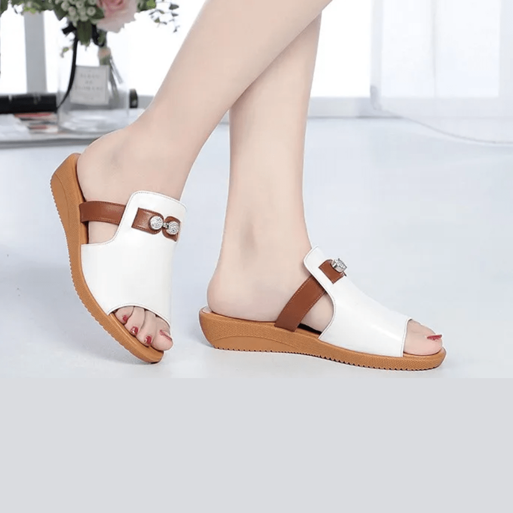 Iridescent Platform Arch Support Slides for Women – view 4