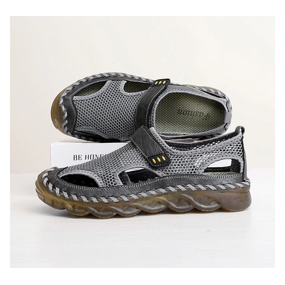 Casual Mesh Non Slip Breathable Orthopedic Slides for Men – view 18