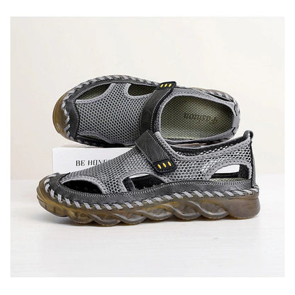 Casual Mesh Non Slip Breathable Orthopedic Slides for Men – view 18