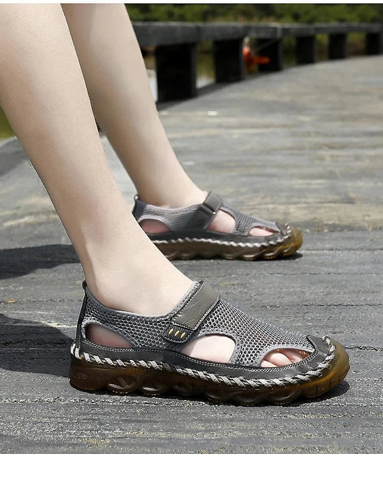 Casual Mesh Non Slip Breathable Orthopedic Slides for Men – view 16