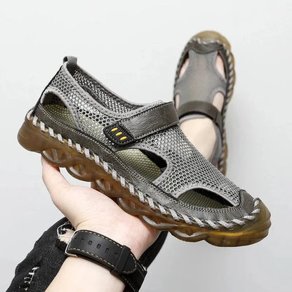 Casual Mesh Non Slip Breathable Orthopedic Slides for Men – view 13