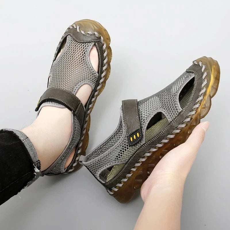 Casual Mesh Non Slip Breathable Orthopedic Slides for Men – view 15
