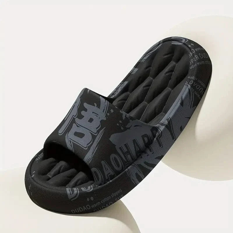 Thick Sole Non Slip Orthopedic Slides for Men – view 2