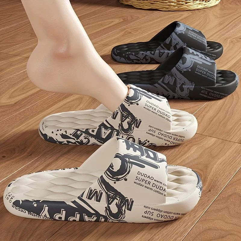 Thick Sole Non Slip Orthopedic Slides for Men – view 10
